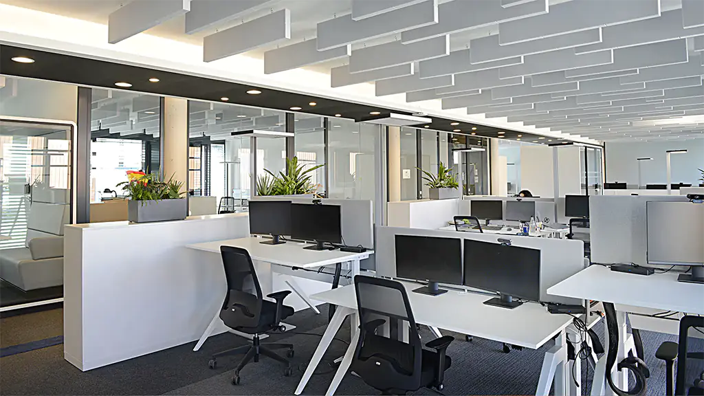 aixFOAM Office - Isolation acoustique dans les bureaux et les centres d'appels