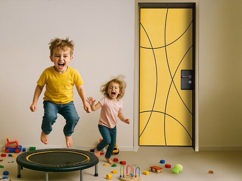 Schallschutz Tür Kinderzimmer Lyria