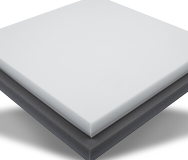 Mousse acoustique AUTO-ADHÉSIVE TYPE 50x50x6 (Gris clair) Tapis d'isolation  acoustique en mousse pyramidale pour une isolation acous