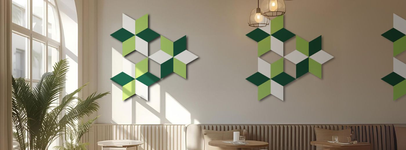 DIAMENSIONS disposées en forme d'étoiles