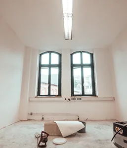 Les locaux du studio WUPPERwerft avant les travaux de rénovation