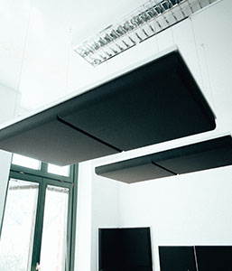 Plafonds suspendus absorbants SMOOD