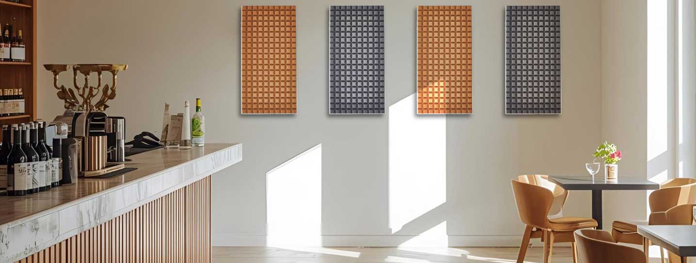 Absorbeur acoustique MAYA dans le profil de votre choix