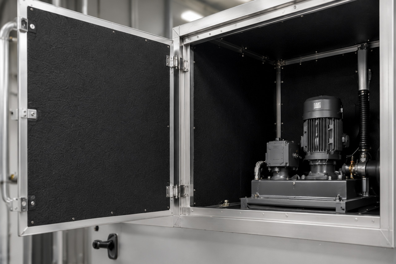 aixFOAM Technics réduit le bruit des machines et des équipements