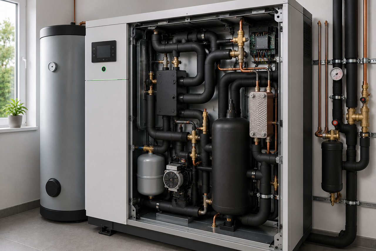 Isolation aixFOAM Technics pour les pompes à chaleur et les systèmes frigorifiques