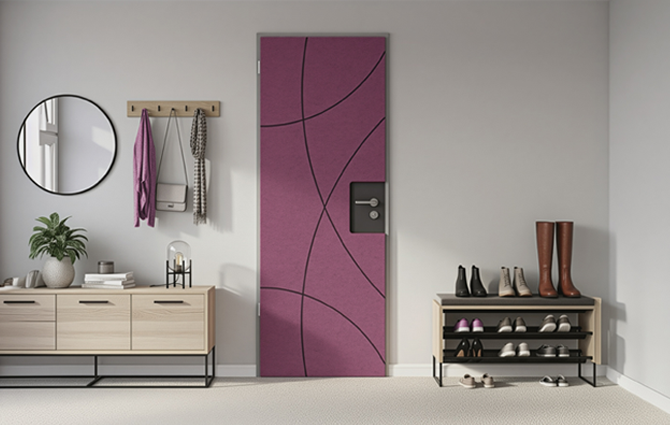 Isoler les portes avec style