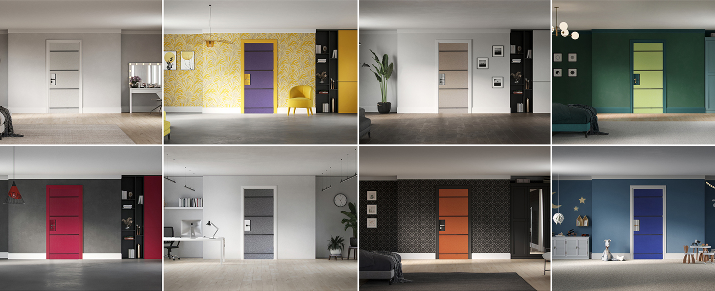 Portes insonorisées