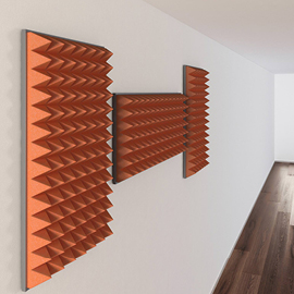 Absorbeur avec profil pyramidal moderne